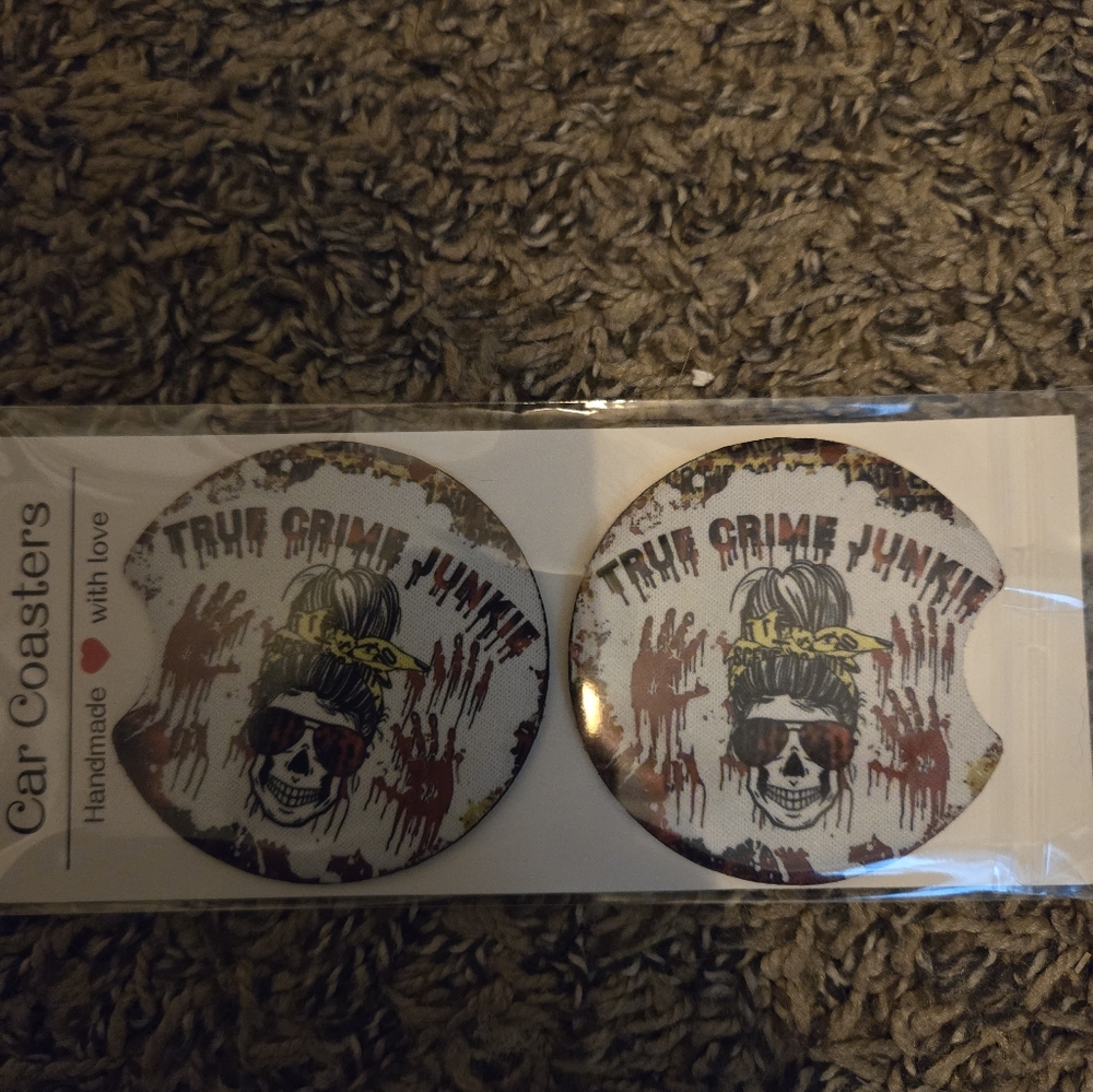 True crime car coaster